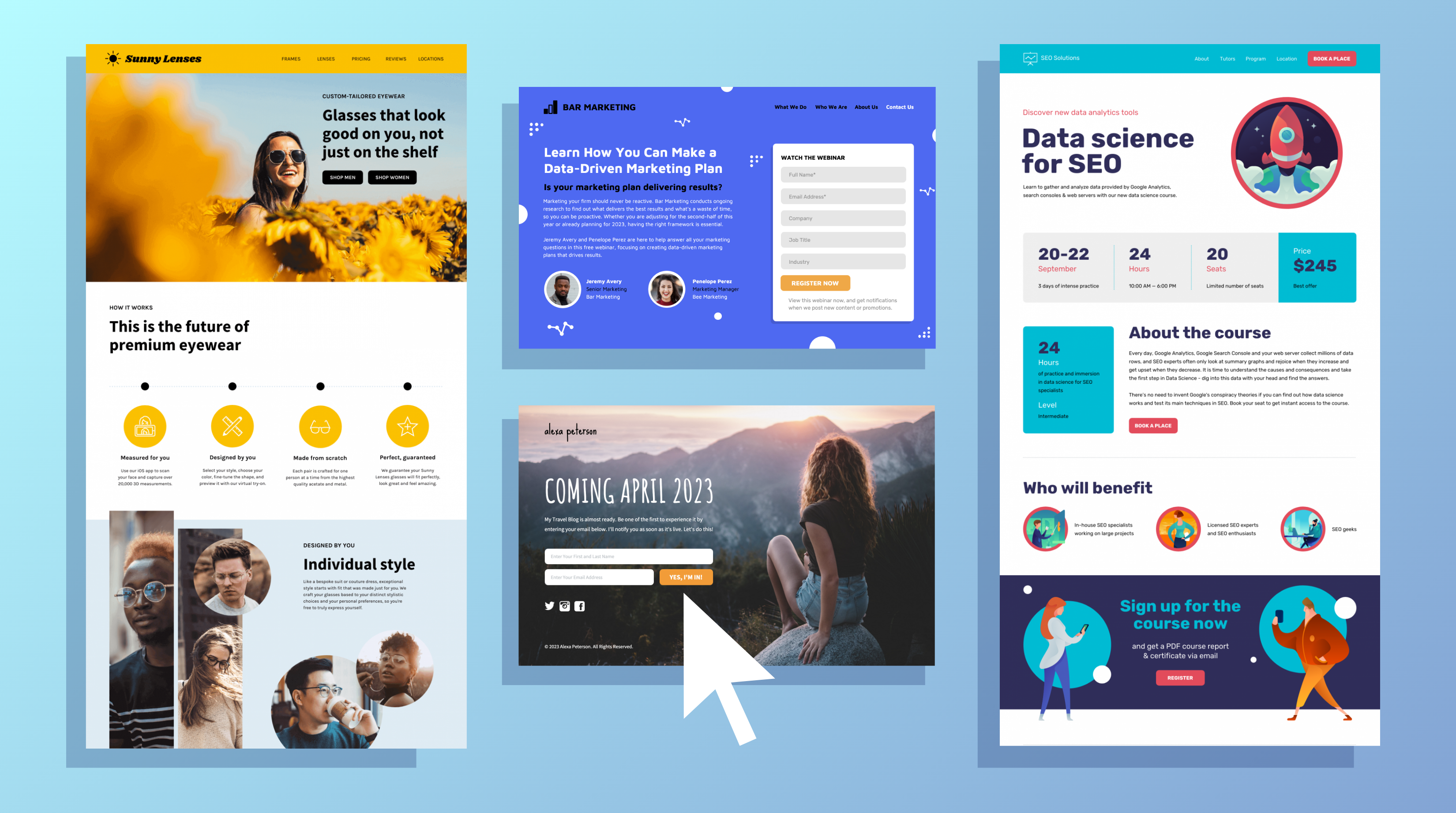 Branding design kit mockup preview